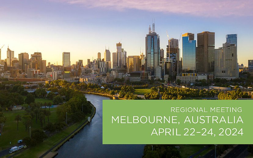 Regional Meeting, Melbourne Australia, April 22-24 2024