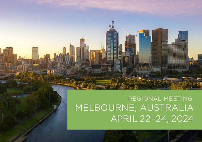 Regional Meeting, Melbourne Australia, April 22-24 2024