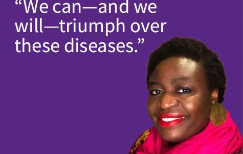 "We can - and we will - triumph over these diseases" - Picture of Thoko Elphick-Pooley