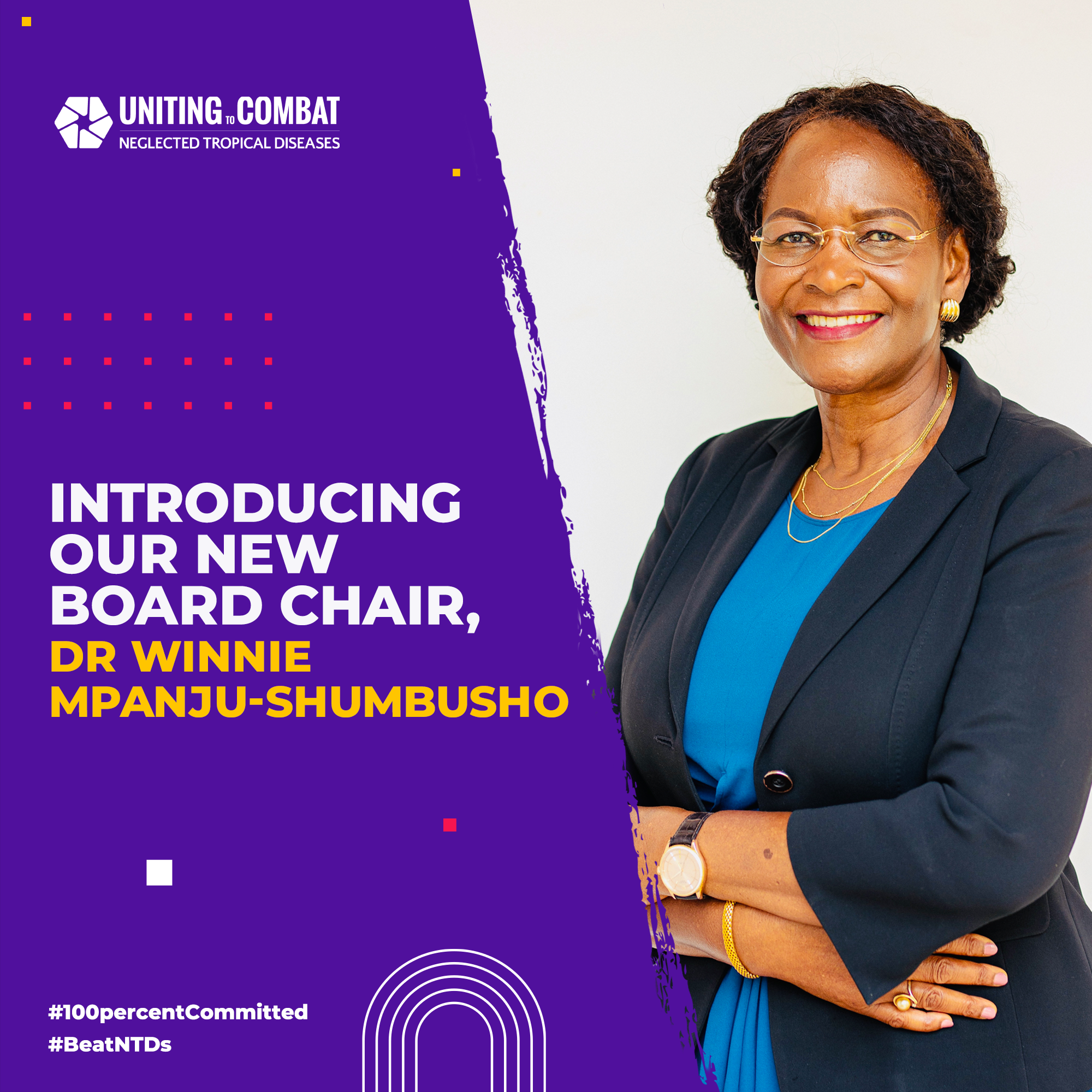 Introducing our new Board Chair, Dr Winnie Mpanju-Shumbusho