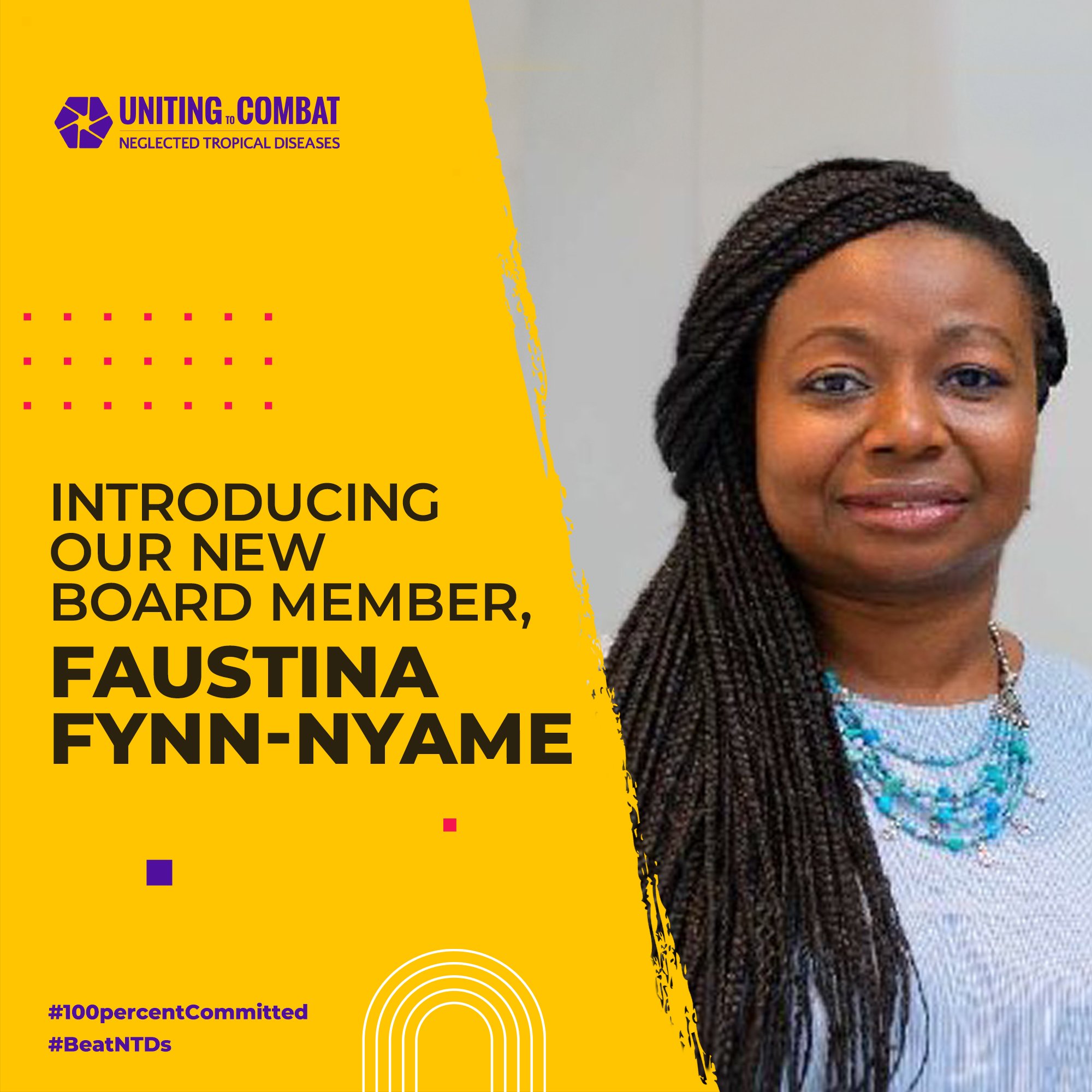 Introducing our new Board member, Faustina Fynn-Nyame