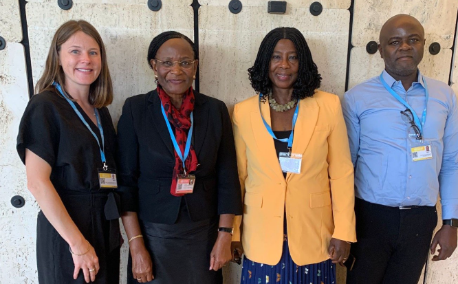 WHA 78 Uniting team