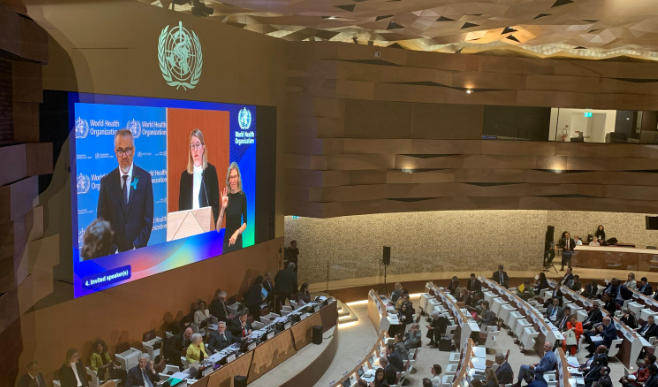 WHA 78 main session