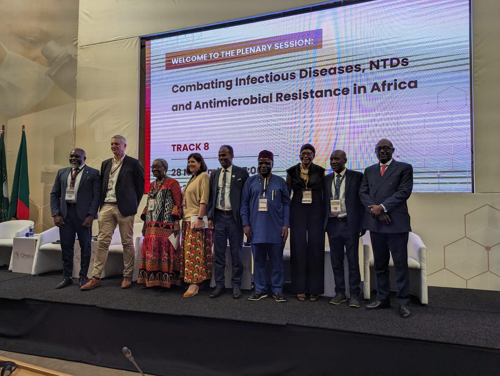 Panellists at Combating Infectious Diseases, NTDs and Antimicrobial Resistance (AMR) in Africa