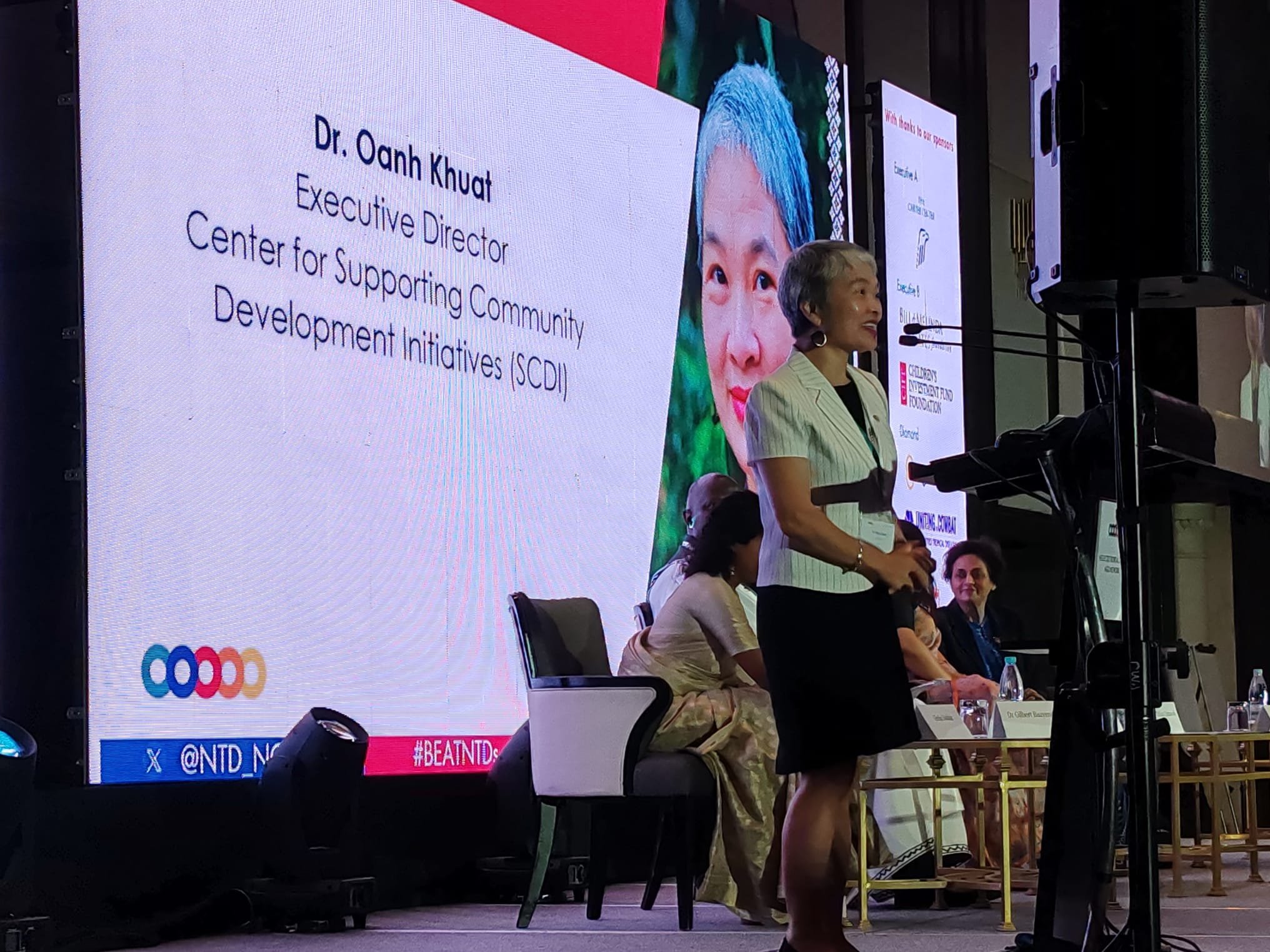 Dr. Khuat Thi Hai Oanh, from Supporting Community Development Initiatives (SCDI) Vietnam