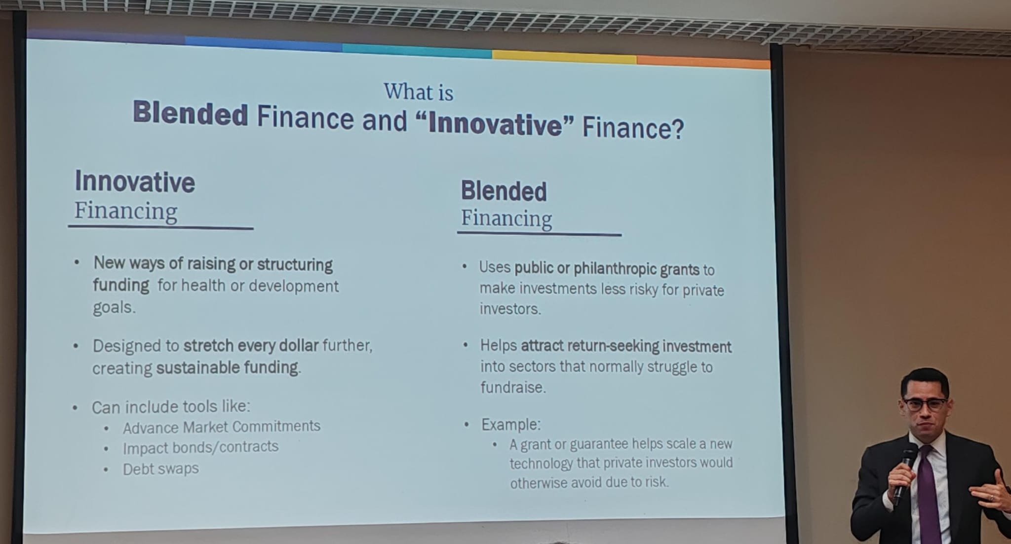 WHA day 2 health financing